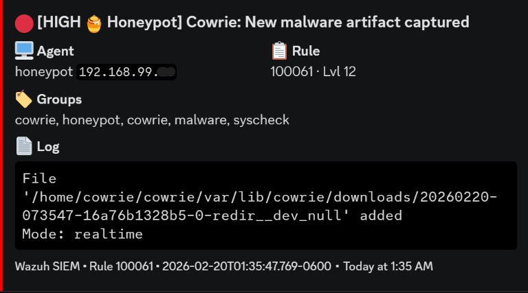 Discord Security Alerts